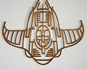 Chrono Trigger Epoch Wall Art: Handmade SNES Gamer Decor