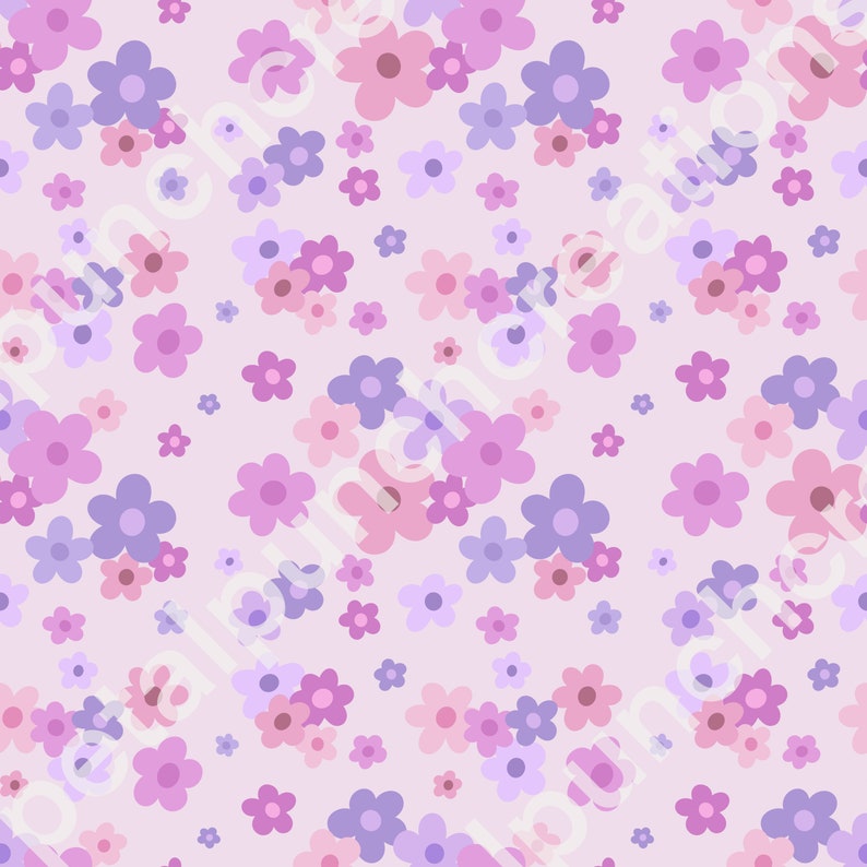 Infinity Flower Digital Wallpaper - Etsy