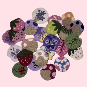 Car Coasters - Plants / Nature (Set of 2)