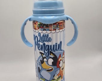 Customized and Personalized Baby Bottle with Name, 8oz., Custom Baby Gift