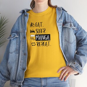Eat Sleep Manga Repeat T-shirt
