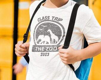 Camiseta de manga corta para jóvenes Class Zoo Trip
