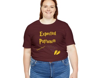 Expectant Patronum Fan Shirt Jersey Camiseta de manga corta