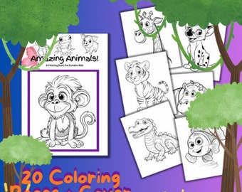 20 Printable Animal Coloring Pages