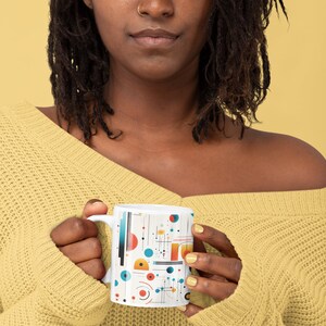 Bauhaus Design (11 of 12) Coffee Mug - Retro 11oz Cup for Architects, Artists, and Office Creatives