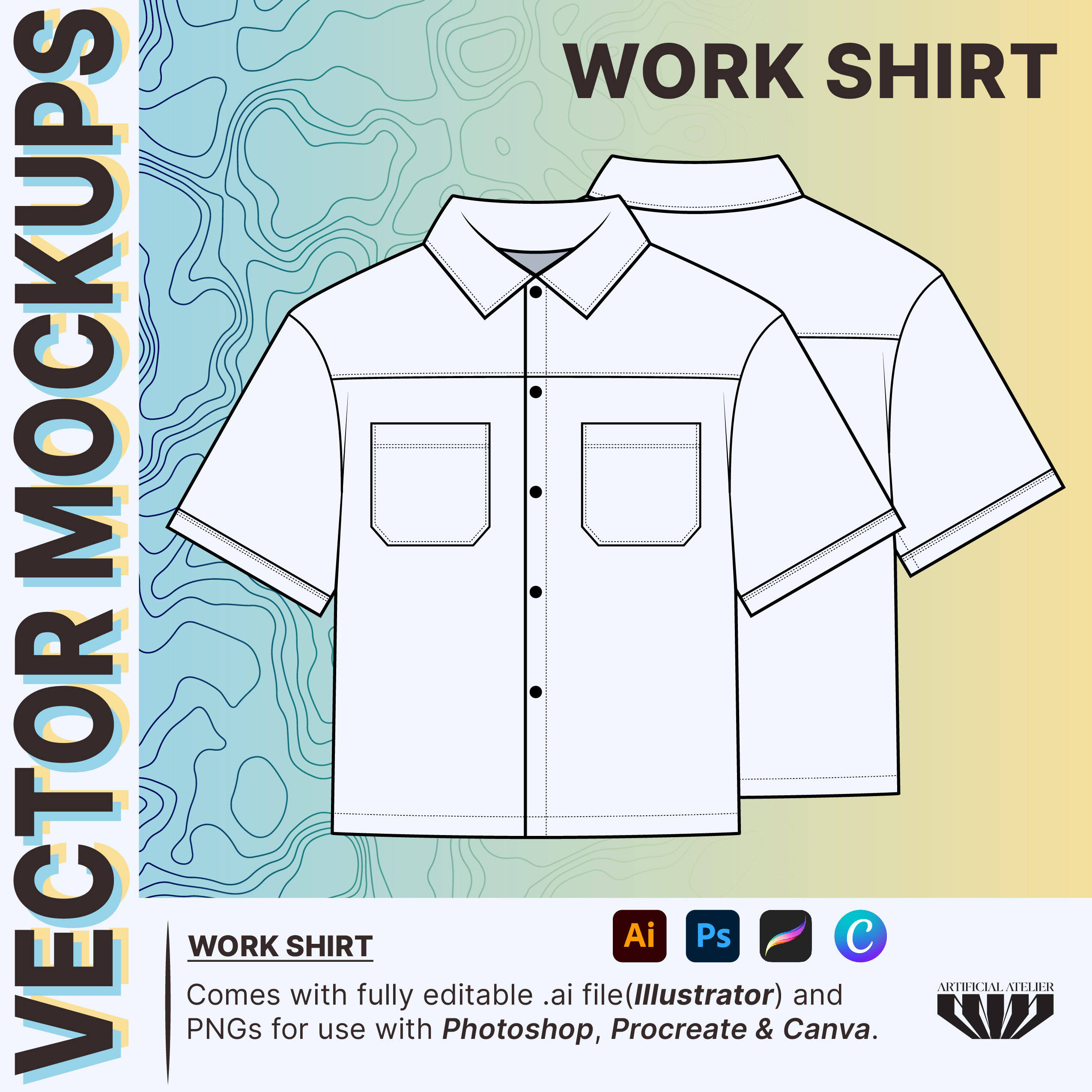 Work shirt template new arrivals
