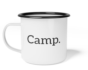Camp-themed Camp Cup - 12 oz