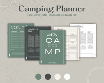Digital Planner, Camping planner, Notability Planner, Vacation Planner, Travel Planner, Goodnotes Planner for iPad, Goodnotes Template