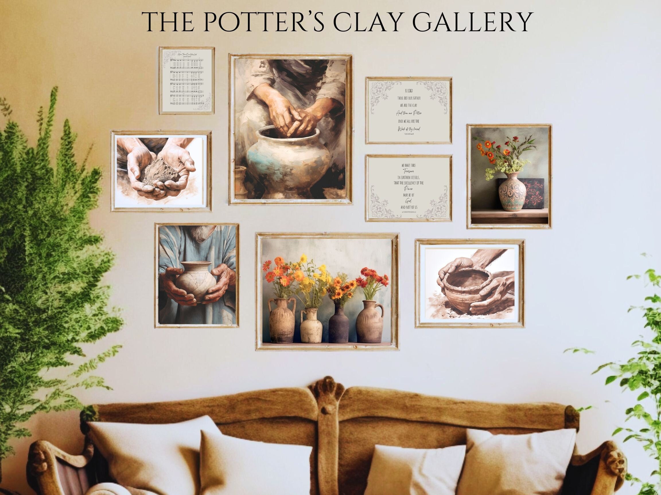 The Potters Clay Gallery, Have Thine Own Way Lord Hymn Wall Art
