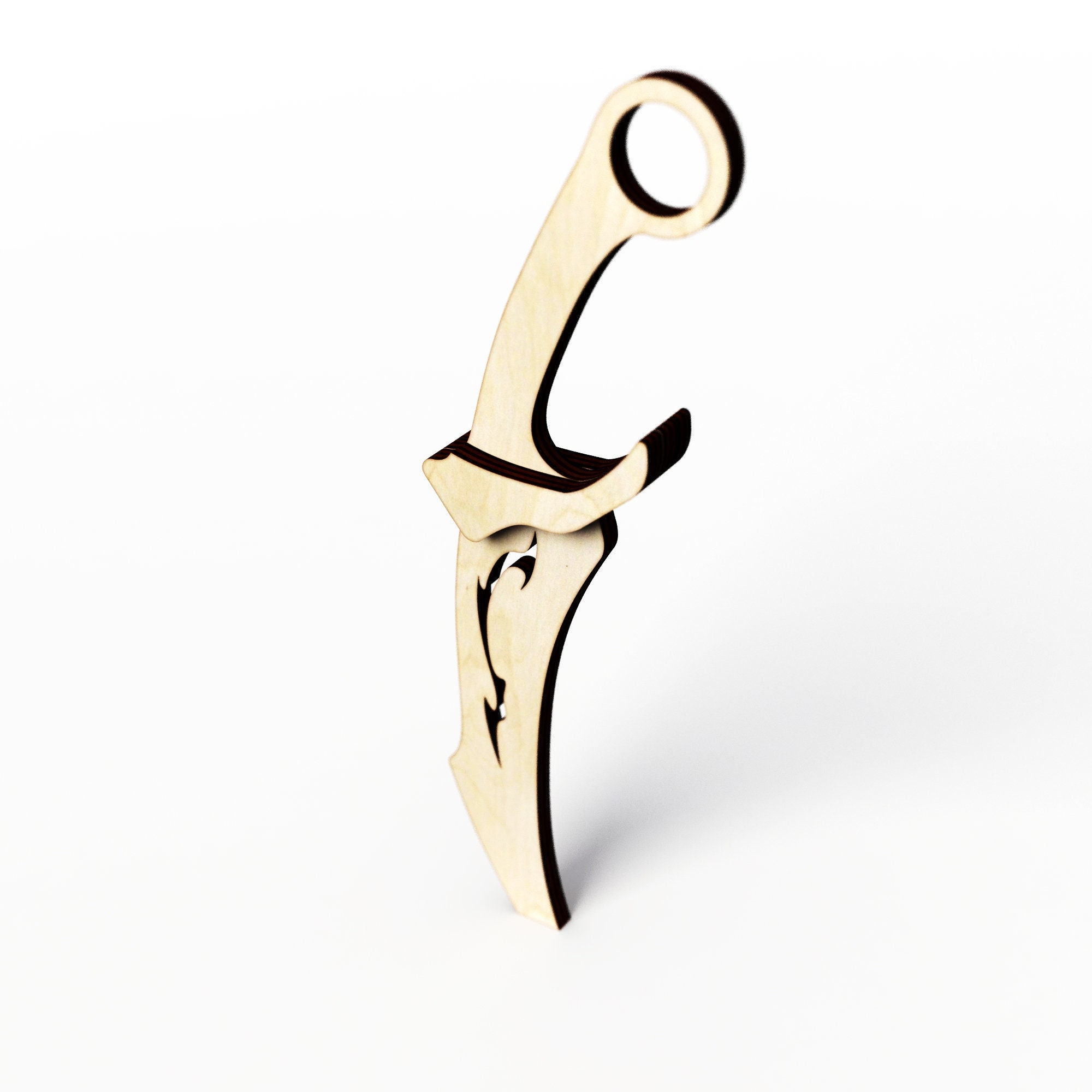 219-toy Dagger Vector for CNC Svg Vector File, Vector Cut File, Digital ...