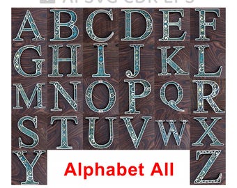 349-wooden Multilayer Alphabet ABC- ALL, Hornbook, Home Decor