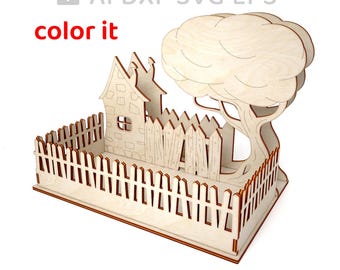 154-Vector de porta servilletas para archivo vectorial CNC svg, archivo de corte vectorial, arte vectorial digital, cnc, archivo cnc, patrón cnc, corte cnc - L154