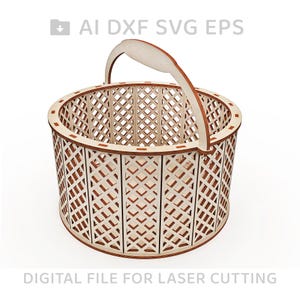110-Flower box vector for CNC svg vector file, vector cut file, digital vector art, cnc, cnc file, cnc pattern, cnc cut - L110