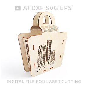 130-houten handtas Moederdag lasergesneden bestand, lasermodel, vectorgesneden bestand, digitale vectorkunst, cnc-bestand, instant download svg ai - L130
