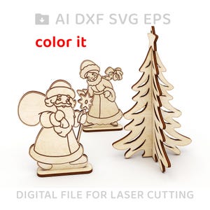 050-Christmas tree decorations vector for CNC svg vector file, vector cut file, digital vector art, svg, cnc, cnc file - L050
