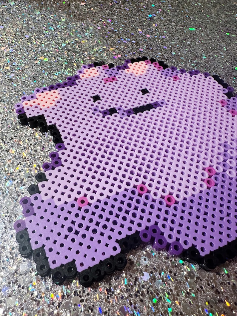 Pokémon Ditto Perler Bead Art - Etsy