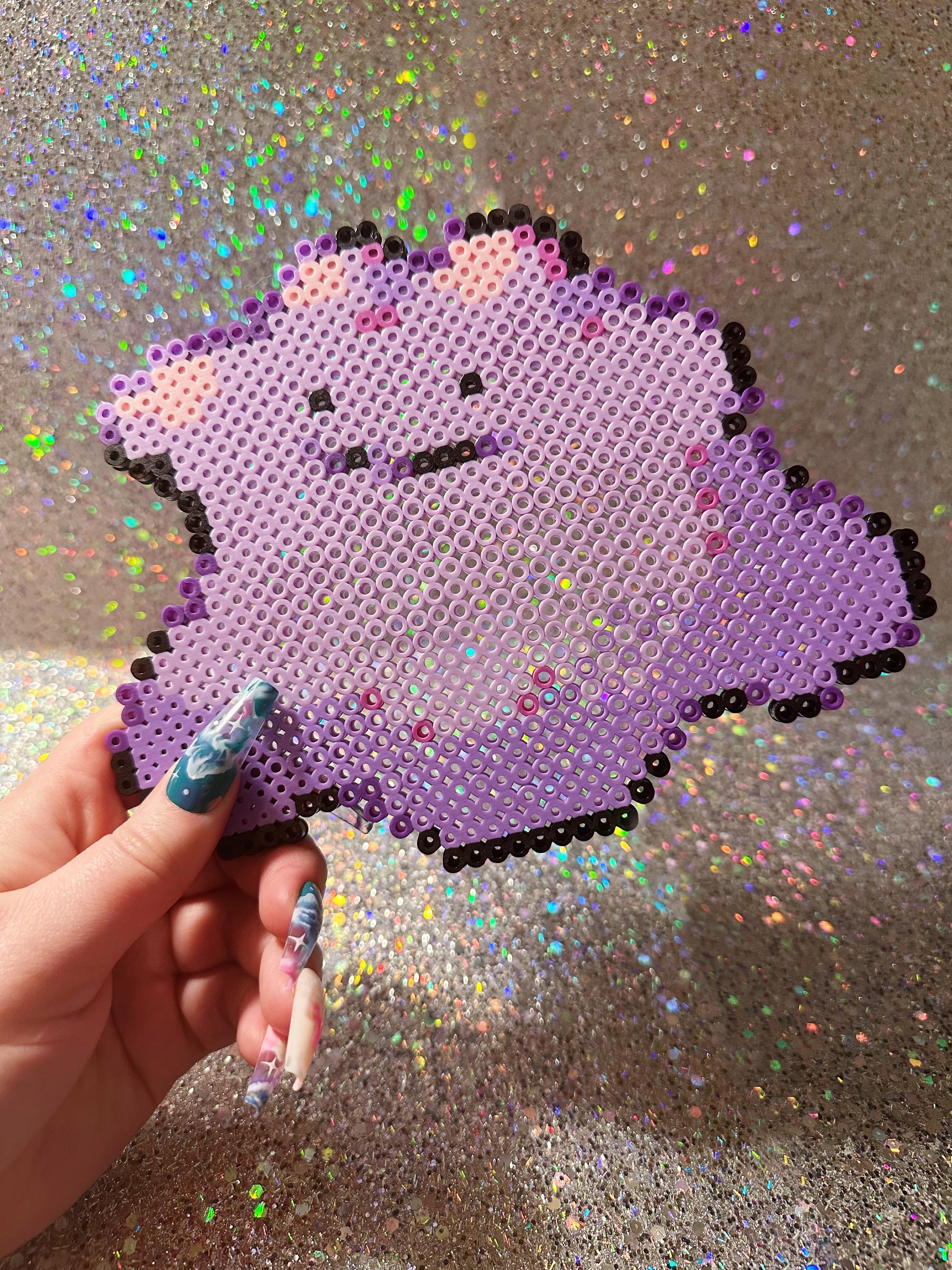 Pokémon Ditto Perler Bead Art - Etsy