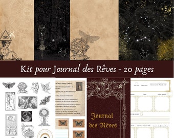 Kit pour Journal des Rêves