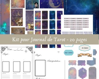 Kit pour Journal de Tarot