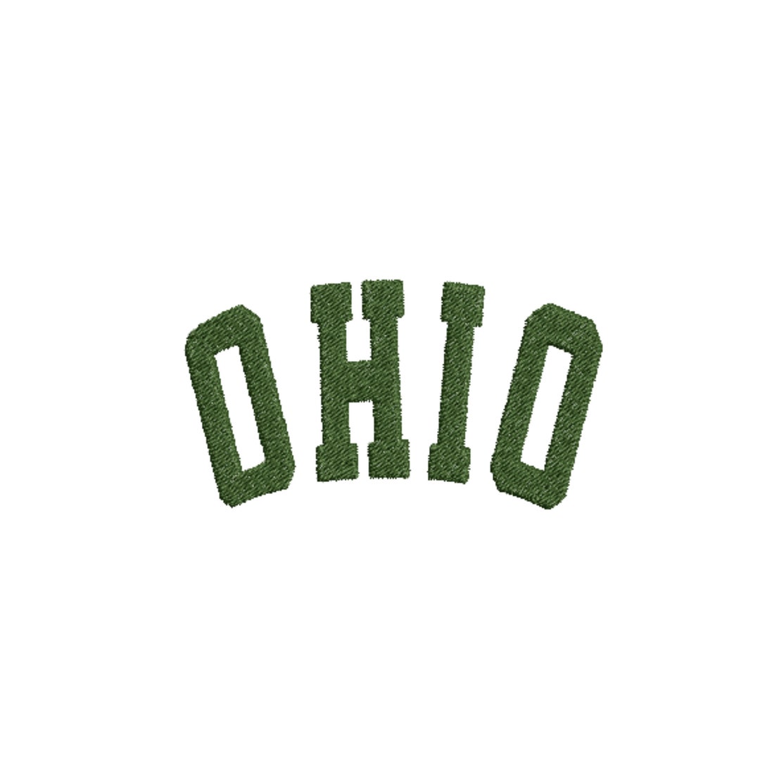 Ohio Embroidery Digital Pes File Listing for Digitizing Service, Image ...
