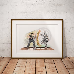 Karate Kid Kunstdruck: Cobra Kai Filmposter