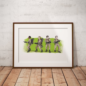 Ghostbusters Art Print: Afterlife, Frozen Empire, Movie Poster (A3)