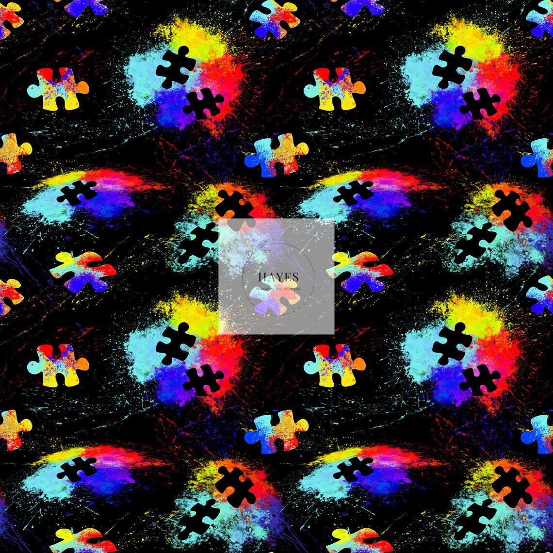 Autism Splatter Wonderfold/joymor/rainbow Baby Canopy And/or Seat ...