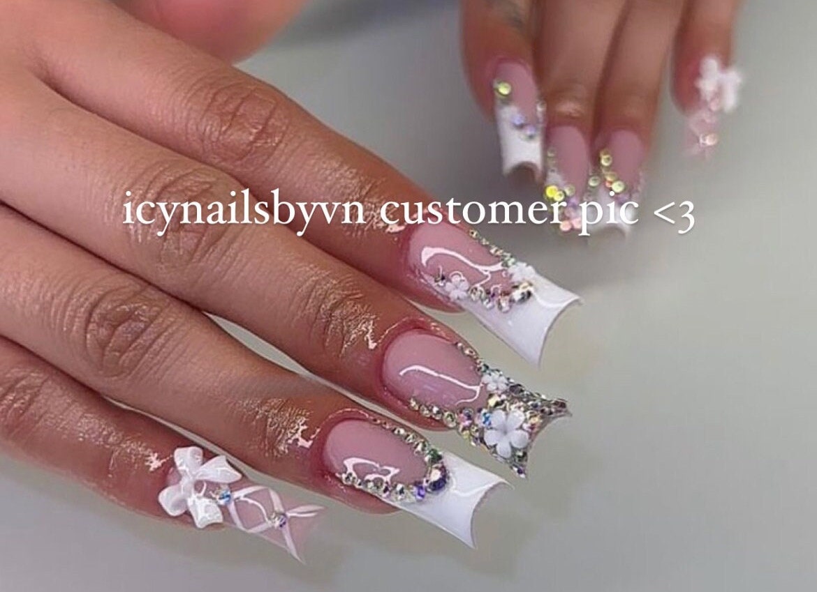 DUCK XTRA BLING / press on nails duckies