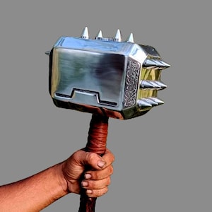 Avenger Thor Upgrade Hammer | Thor Hammer | Silver Cosplay Hammer