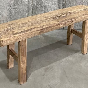 RECYCLED TIMBER BENCH