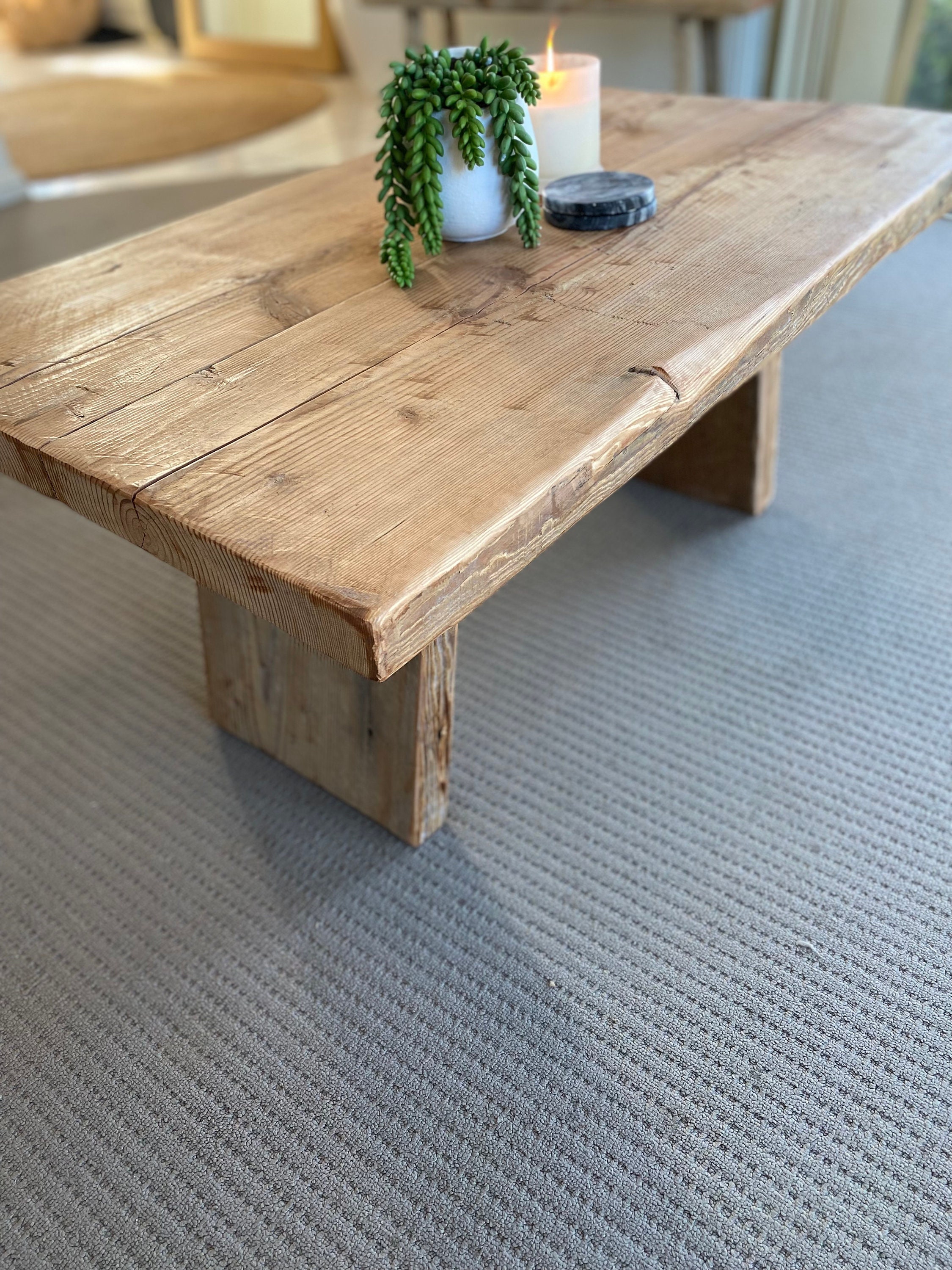 RUSTIC COFFEE TABLE Etsy Australia