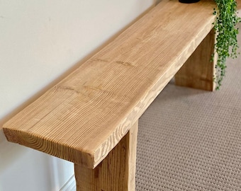 RUSTIC NATURAL BENCH