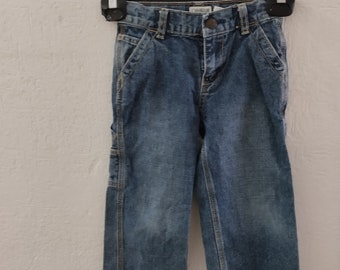 Vintage OshKosh Bgosh denim carpenter 3T pants