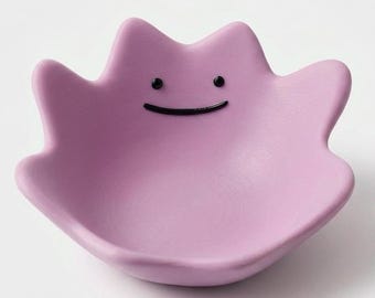Ditto Bowl – Almacenamiento de Pokémon – Bandeja para llaves, monedas y joyas – Impreso en 3D en Italia