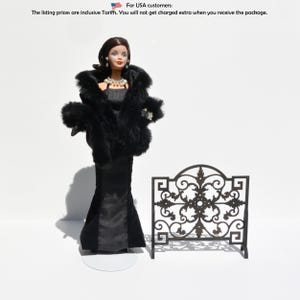Barock Firescreen - poppenhuis miniatuur kit schaal 1/6 (Barbie modepop 1:6)