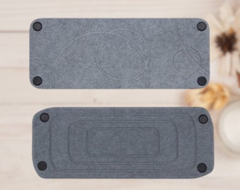 Grey Tray - Fast Drying Stone Sink Caddy with Non-Slip for Kitchen Sink Caddy - Housewarming Gift for Her Gift Neighbors, Mom Gift