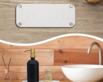 Instant Dry Sink for Bathroom & Kitchen - Diatomaceous Earth Sink Tray - Perfect for Soap Bottles, Brush...Ideal Gift for Housewarming