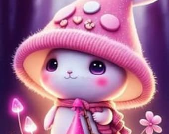 Kawaii Seal, Harp Seal, Anime, instant PDF download, full coverage cross stitch pattern