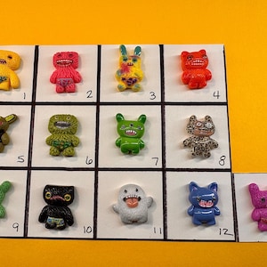 Handmade Quirky Cartoon clog Charms | Kawaii Animal Shoe Accessories