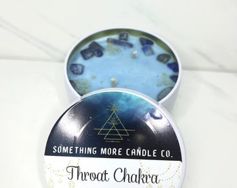 Throat Chakra Candle