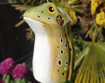 Fun & Unique Handmade Frog Wind Chimes