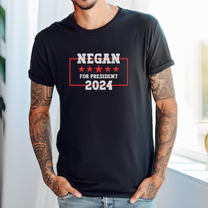 TWD Geïnspireerd Negan shirt, Dames shirt, Dames t-shirts, Dames t-shirts, bedrukte tshirt, cadeau, grappige tshirt, trendy, de wandelende doden