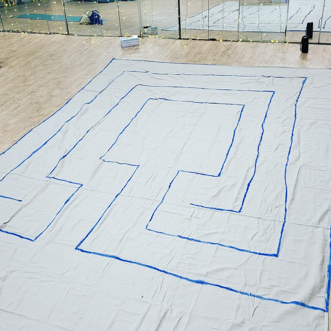 9' by 12' Portable Labyrinth - Etsy