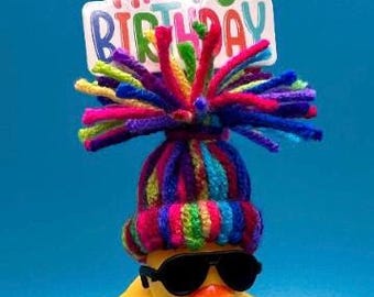 birthday rubber ducks, gifts, ducks, go ducking. Birthday gift that is unique and one of a kind. No one has ducks like mine!  Check them out