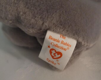 Ty Beanie Baby Spike The Rhinoceros