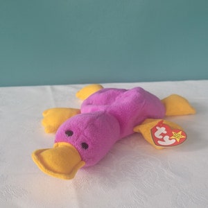 Ty Beanie Babies Patti The Platypus Plush Toy