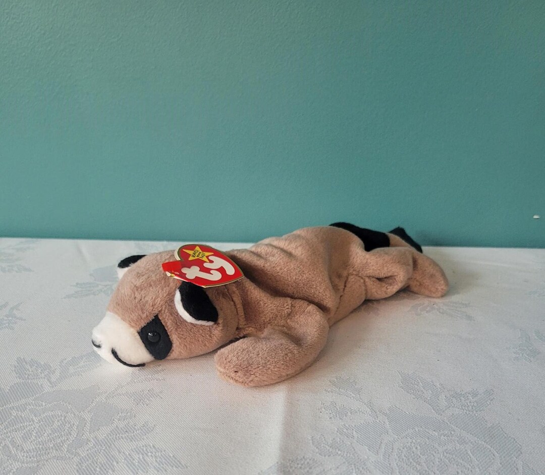 Ty Beanie Baby Ringo Raccoon 4014 1995 - Etsy