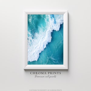 Beach House Decor, Stunning Ocean Coastal Print, Adds Coastal Charm, Summer Artwork