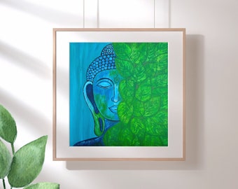 Medicine Buddha Printable Wall Art * Boho Home Decor * Yoga Studio Decor * Instant Download