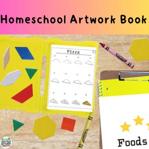 Homeschool Artwork Book
